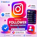 Instagram Follower kaufen (blauer Haken)