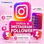 Weibliche Instagram Follower kaufen