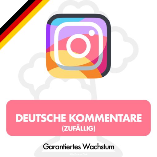 Deutsche Instagram Kommentare kaufen (Zufällig)