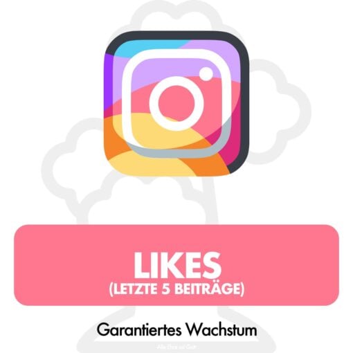 Instagram Likes kaufen (Letzte 5 Beiträge)